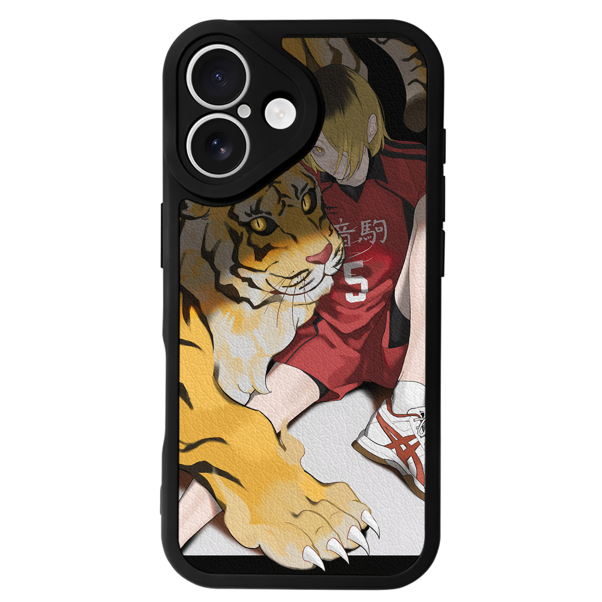（画像用） ハイキュー!! Haikyu!! 【iPhone 16シリーズ対応】シリコンスマホケース（レザー調） 材質：シリコン